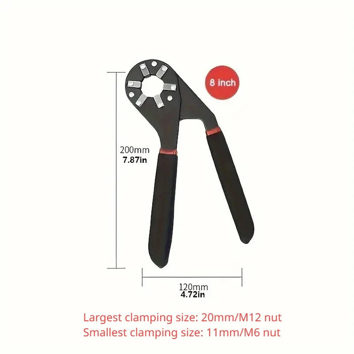 Automatic Adjustable Wrench – Multifunctional Flex-Head Universal Hex Spanner for Pipeline & Hand Tool Use