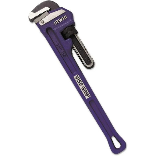 VISE-GRIP Pipe Wrench, Cast Iron, SAE, 2-1/2-Inch Jaw, 18-Inch Length (45619)