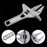 Mini Adjustable Aluminum Wrench – Strong Grip & Large Opening for Bathroom Repairs