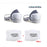 "Half Face Dust Mask Respirator – Includes 20 Replaceable Filters for Industrial, Construction, and Safety Protection"