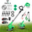 Tegatok Cordless Lawn Mower – Handheld Electric Grass Trimmer