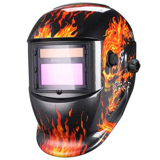 SAFEUP Professional Auto-Darkening Welding Helmet | True Color Mask for MMA, MIG, ARC Welding