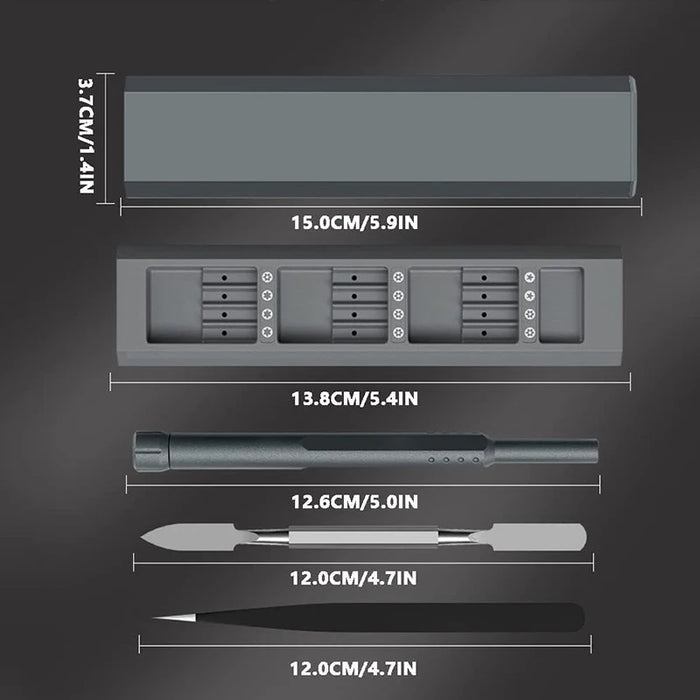 44 in 1 Precision Screwdriver Kit, Magnetic Mini Screwdriver Set, Small Screwdriver Portable Professional Repair Tool
