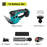 8000RPM Cordless Electric Hedge Trimmer – 2-in-1 Handheld Garden Bush Cutter & Lawn Trimmer