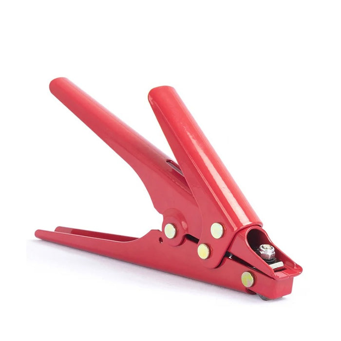 Red 2.4-9 mm Cable Tie Gun Tensioning and Cutting Tool for Plastic Nylon Cable Tie plier or Fasteners circlipstang