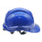 "CE Certified Vented Safety Helmet – ABS Hard Hat with Ratchet Suspension for Industrial & Construction Work"