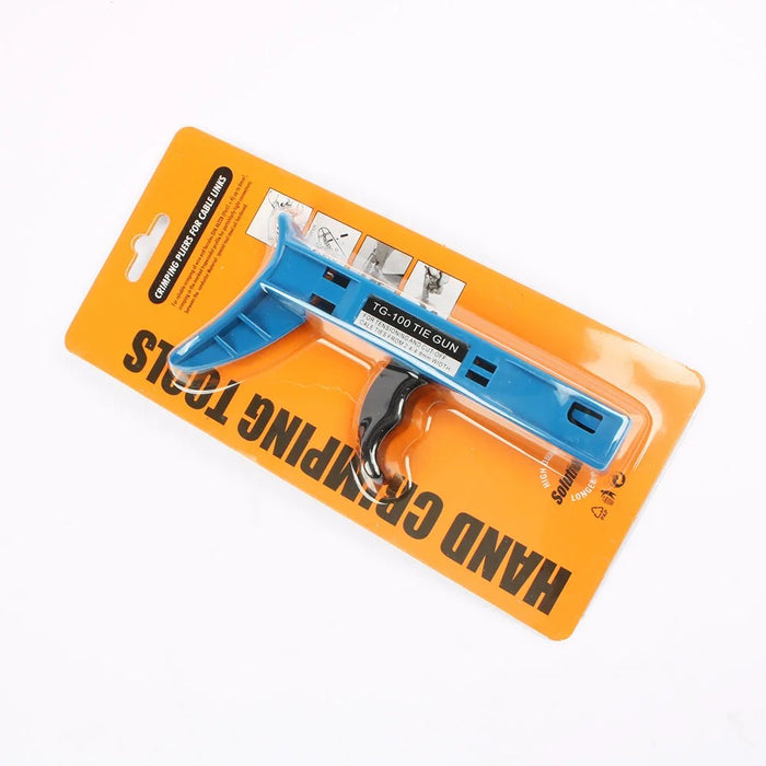 TG-100 Automatic Tensioning Cable Tie Gun Hand Tools For Nylon Cable Tie Fastening and Tensioning Tool 2.4-4.8mm