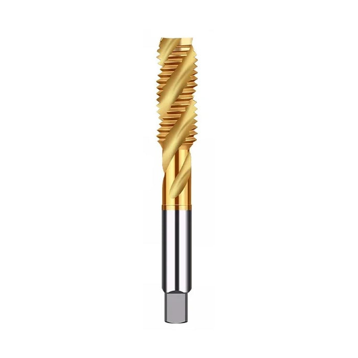 M2-M24 Thread Tap Titanium Coated Machine Plug Tap HSS Metric Straight Flute Thread Screw Tap Hand Tools