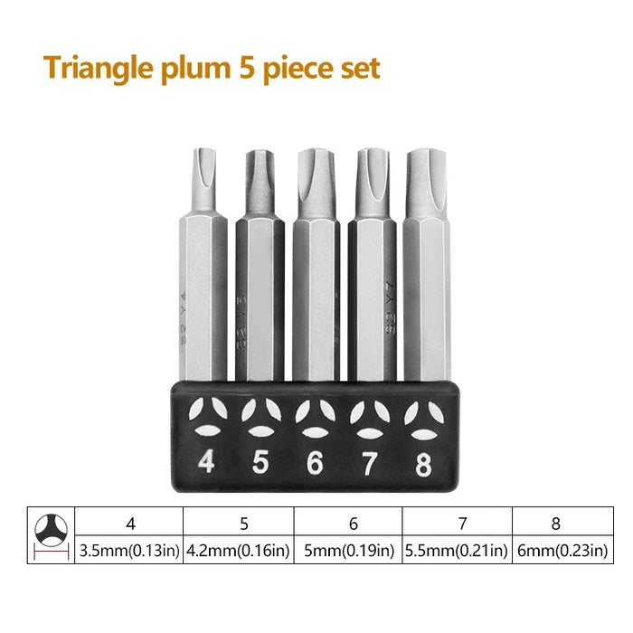 13PCs Special-Shaped Screwdriver Bit Set – Perfect for Any Repair Job