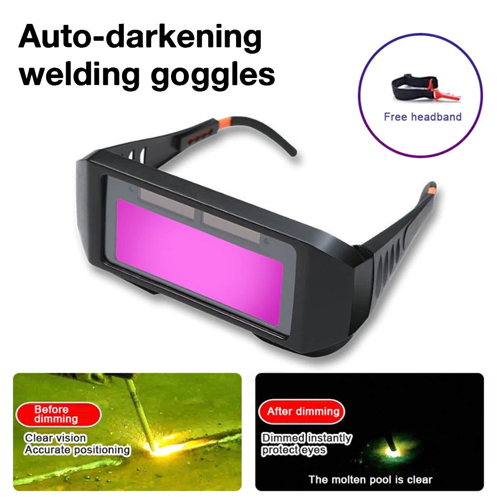 Automatic Darkening Welding Glasses – Anti-Glare Safety Goggles for Welders