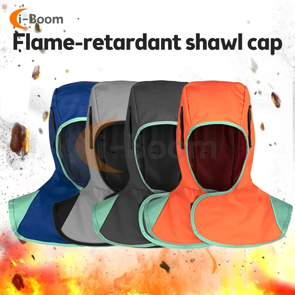 Full Protective Welding Hood – Washable & Flame-Retardant Neck Cover