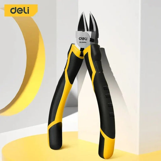 Deli 5-Inch & 6-Inch Universal Plastic Nippers – Mini Diagonal Pliers for Precision Cutting