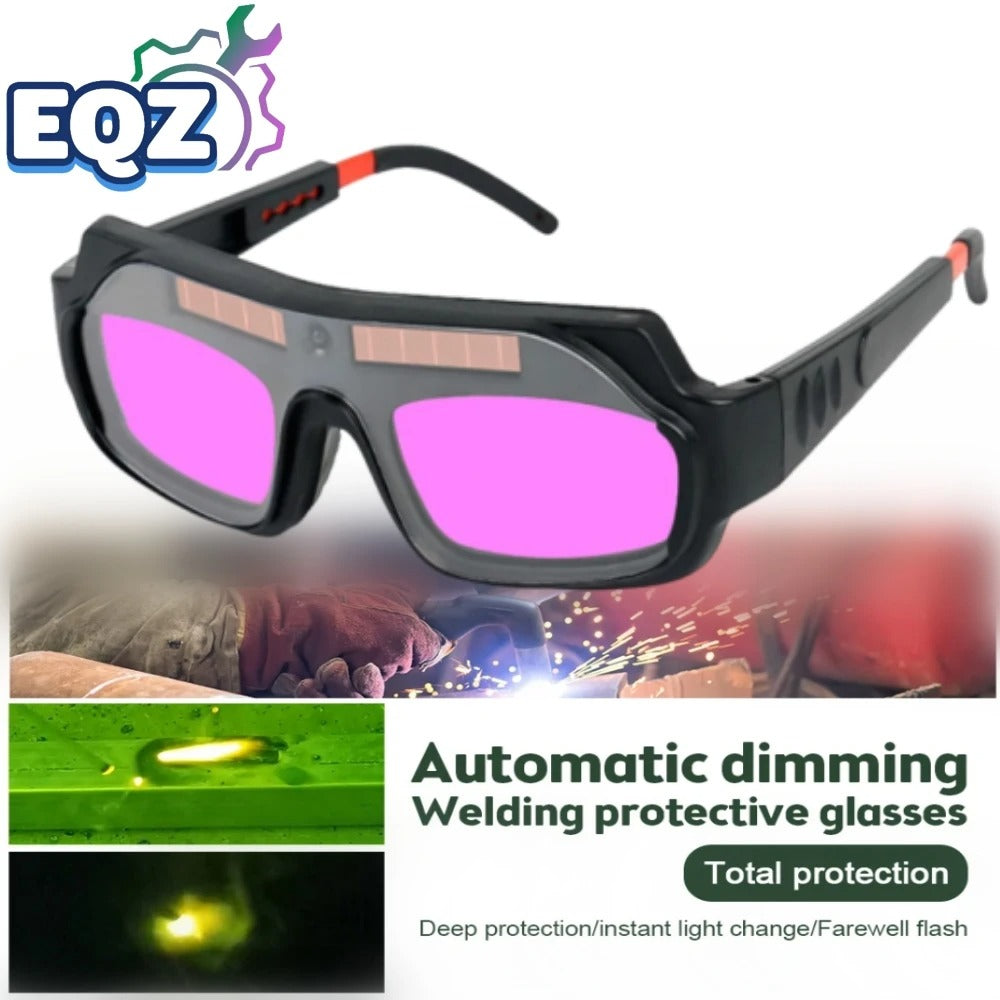 Anti-Glare Automatic Darkening Welding Glasses – Eye Protection for Welders