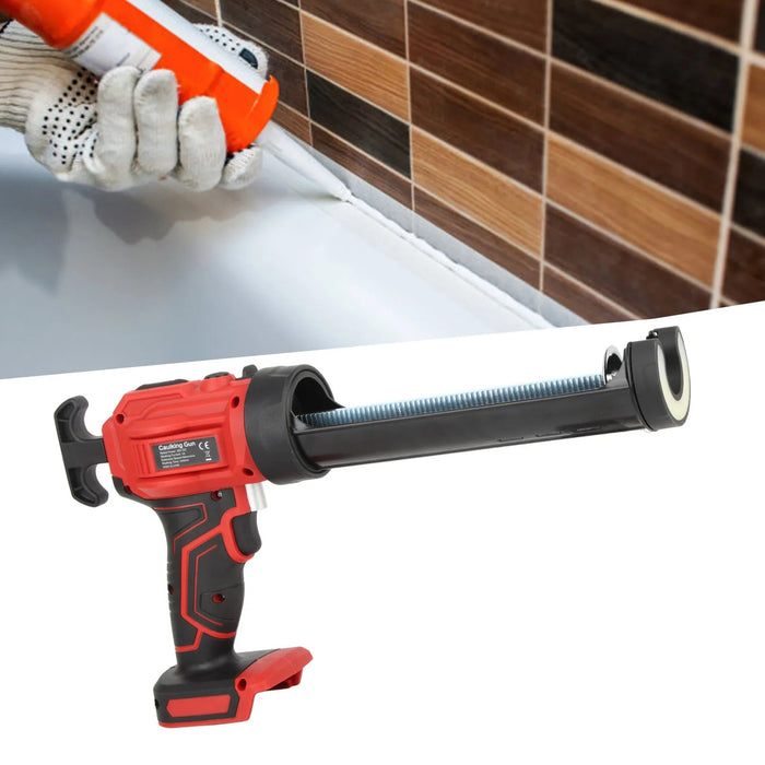 Rechargeable Cordless Electric Caulking Gun – Adjustable Speed, LED Display & Light for Home Projects