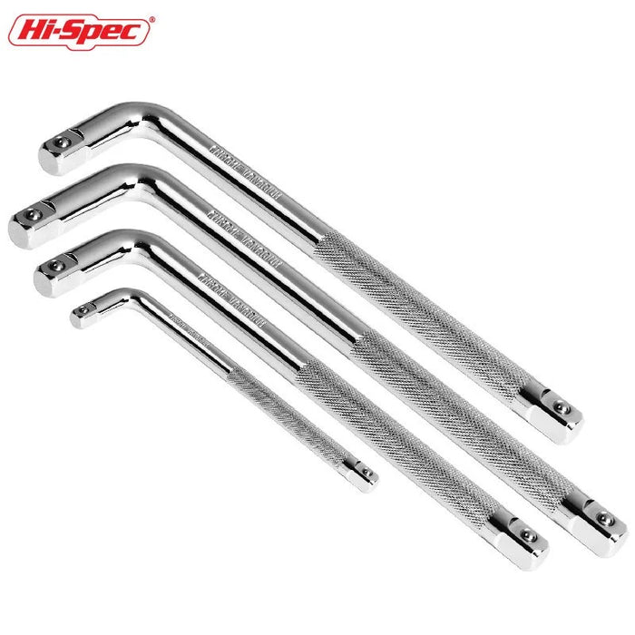 Hi-Spec L Type Bent Bar Spanner Socket Wrench 150mm 250mm 300mm Double End Wheel Wrench Auto Car Repair Tools Hand Tools