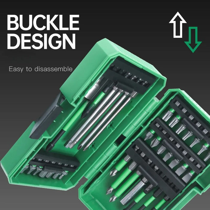 35PCS Magnetic Screwdriver Drill Bit Set – Hexagon Socket & Electric Sleeve Kit for Multi-Function Repair & DIY Projects