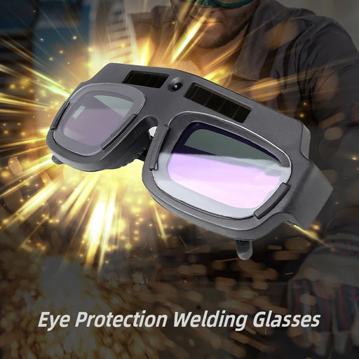 TAIMIMEI Solar Auto Darkening Welding Goggles – Safety Protective Glasses for Welders