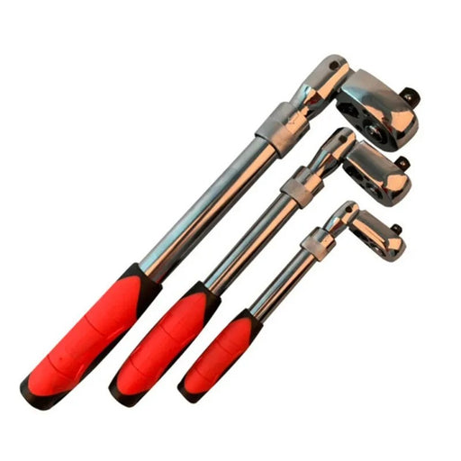 QUICK RATCHET WRENCH SET – 1/2", 1/4", 3/8" DRIVE, TWO-WAY FLEXIBLE SOCKET WRENCH, 72-TOOTH HIGH-PRECISION REPAIR TOOL