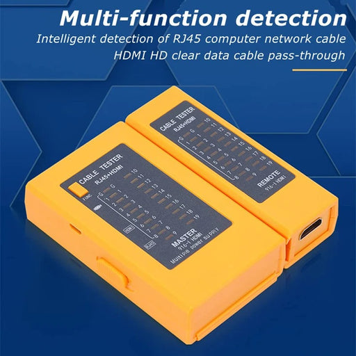 ZoeRax 2-in-1 Cable Tester – HDMI & RJ45 Network Cable Tester, Ethernet LAN Detector