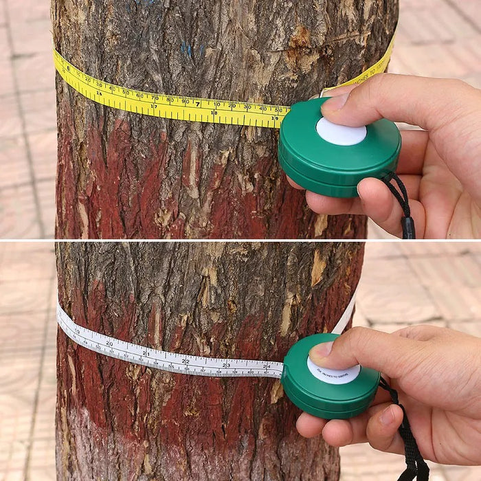 Tree Diameter Measuring Tape – 2000mm (79 Inch) PVC Soft Retractable Tape for Professional Gardening & Forestry