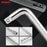 Hi-Spec L Type Bent Bar Spanner Socket Wrench 150mm 250mm 300mm Double End Wheel Wrench Auto Car Repair Tools Hand Tools