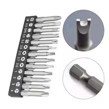 13pcs Special Shaped Screwdriver Set 50mm U Shaped Y Type Triangle Inner Cross Three Points 1/4 Hex Shank Screwdriver Bit Tool