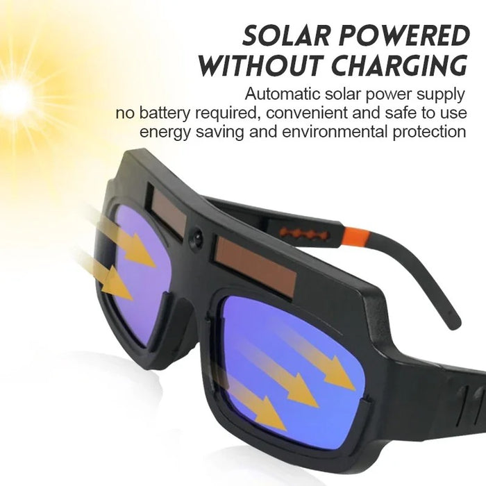 Anti-Glare Automatic Darkening Welding Glasses – Eye Protection for Welders