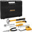 DEKO 65-Piece General Household Tool Set – Compact Hand Tool Kit with Storage Case