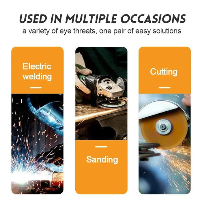 Anti-Glare Automatic Darkening Welding Glasses – Eye Protection for Welders