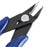 170 Wire Cutter – Mini Diagonal Side Cutting Pliers, Flush Nipper for DIY, Cable, and Electronics (Red & Blue)