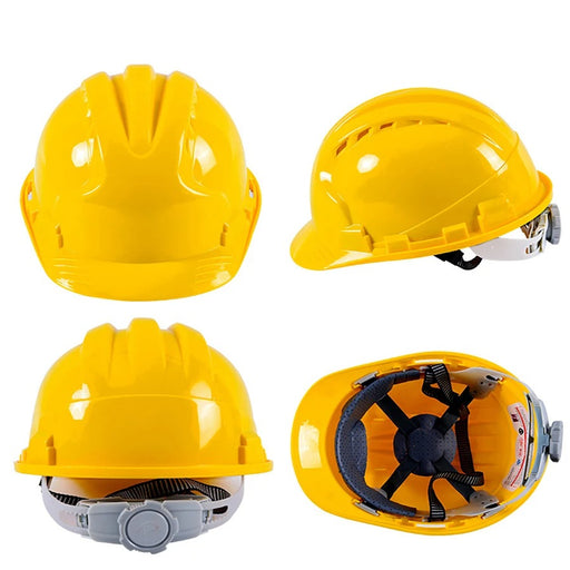 Construction Safety Helmet – Durable ABS Hard Hat with 8-Point Suspension