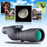 25-75x60 Powerful Spotting Scope – Zoom Monocular Telescope with Tripod, BAK4 FMC Waterproof for Bird Watching & Outdoor Adventures