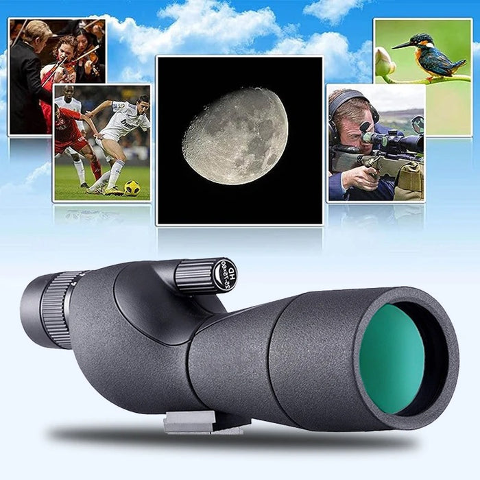 25-75x60 Powerful Spotting Scope – Zoom Monocular Telescope with Tripod, BAK4 FMC Waterproof for Bird Watching & Outdoor Adventures