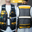 MELOTOUGH Reflective Safety Tool Vest – Adjustable with Removable Phone Holder