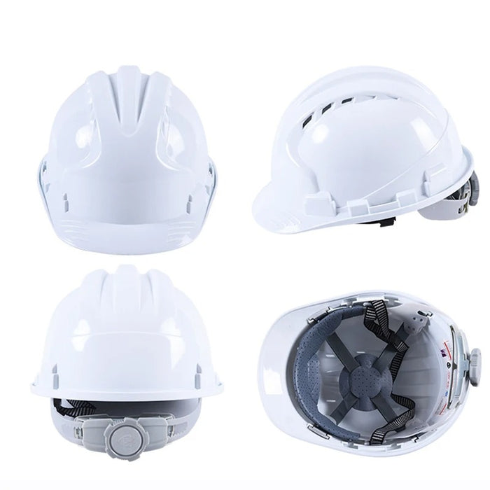 Construction Safety Helmet – Durable ABS Hard Hat with 8-Point Suspension