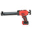 Rechargeable Cordless Electric Caulking Gun – Adjustable Speed, LED Display & Light for Home Projects