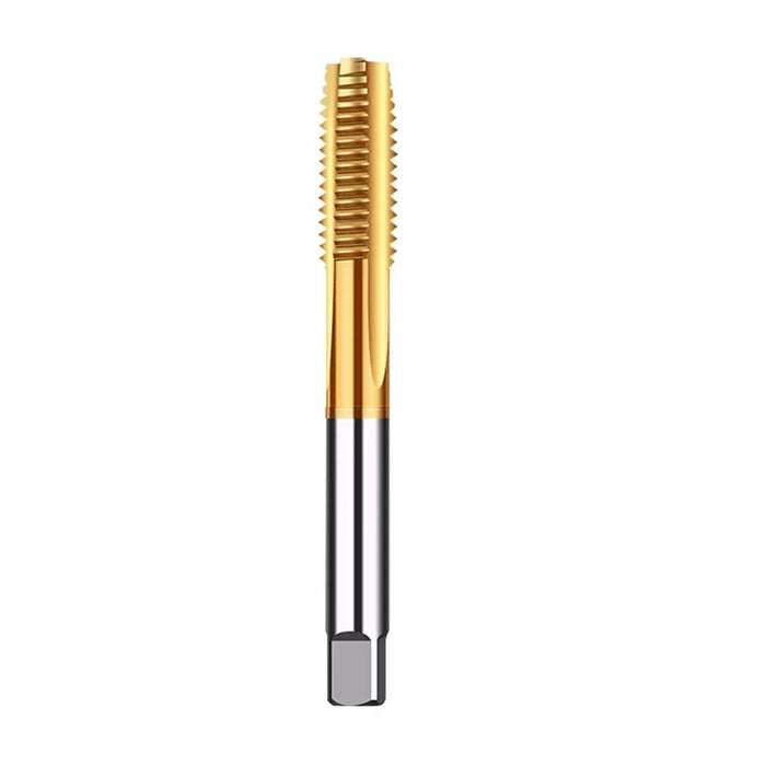 M2-M24 Thread Tap Titanium Coated Machine Plug Tap HSS Metric Straight Flute Thread Screw Tap Hand Tools