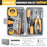 13/24-Piece General Household Tool Set – Essential Hand Tool Kit for Home & Car Repair