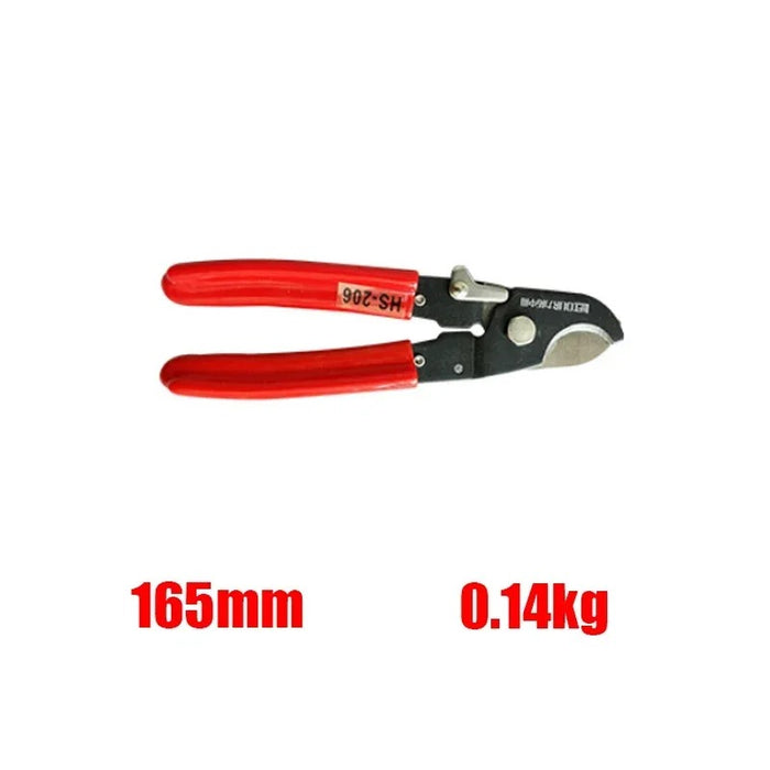 HS-325A Ratcheting Cable Cutter – Insulated Wire Cutting & Terminal Crimper Tool