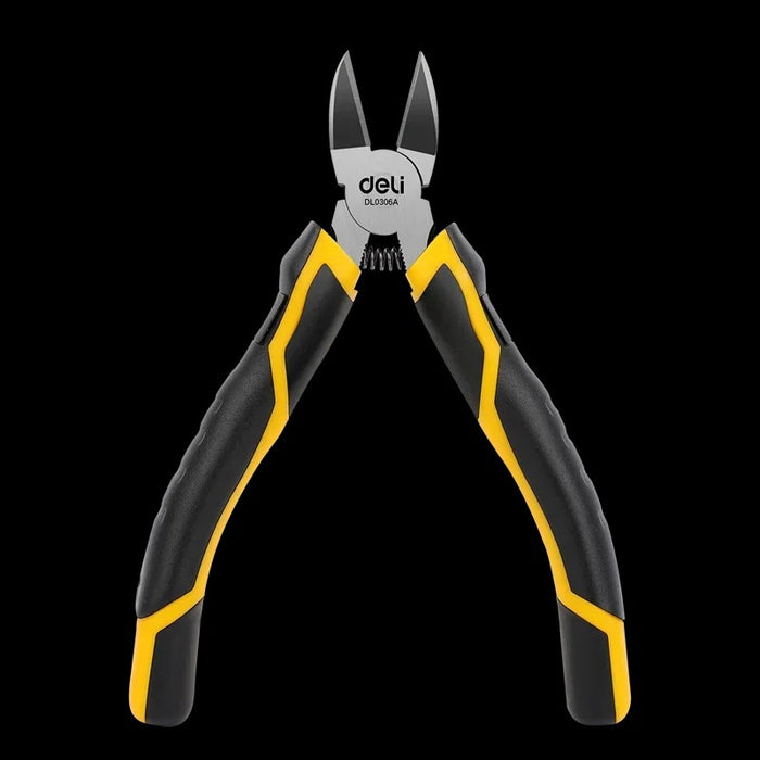 Deli 5-Inch & 6-Inch Universal Plastic Nippers – Mini Diagonal Pliers for Precision Cutting